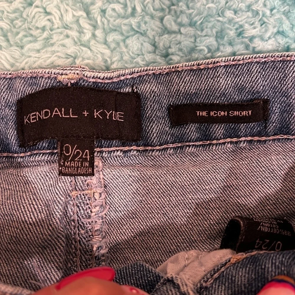 🔥Kendall + Kalie Denim Blue Women's Shorts🔥 - Picture 4 of 7